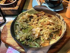 铁板粉丝包菜-局气烤鸭·北京菜(前门店)