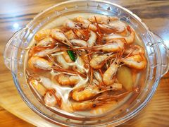阳澄湖清水虾-鼎鲜·蟹农渔水·阳澄湖大闸蟹·农家乐(美人腿店)