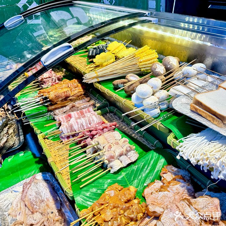 惠州东平N刷的街头泰式烤串，敲好吃‼️