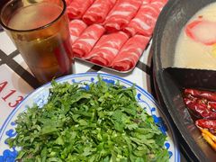 香菜牛肉丝-朱光玉火锅馆·太原旗舰(钟楼街店)