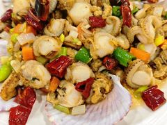 葱爆扇贝-郭姐·威海渔村(黄兴路店)