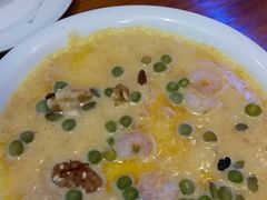 咸蛋黄虾仁蒸蛋-尚岛私房菜(西方巷店)