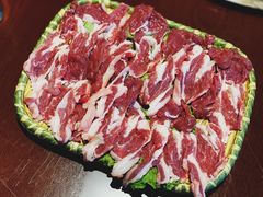 手切羊肉-那家老火锅老北京铜锅涮肉(长白南路店)