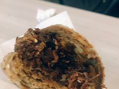 烧饼夹烧牛羊肉-老爆肚满五香烧牛羊肉