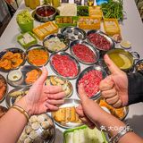 看一线江景！！吃平价小海鲜火锅！！