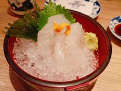 左口鱼活鱼刺身-小山日本料理(太古汇店)