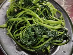 蒜蓉炒番薯叶-胜记大排档·台山本地海鲜·台山黄鳝饭