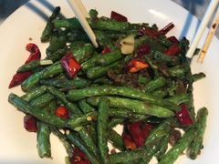 干煸四季豆-雀蓝川菜(奥体广场店)