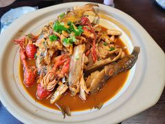 -阿峰饭店·本地土菜馆·农家土鸡煲·一品神仙鸡(报福店)