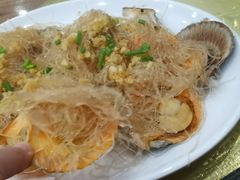 蒜蓉粉丝蒸扇贝-七鲜渔港美食餐厅(巽寮湾海景店)
