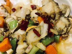 葱爆威海扇贝-威海渔村(静安旗舰店)