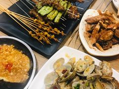 -宝记烧烤·碳锅羊肉·羊蝎子火锅·夜食社(文体路创始店)