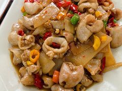 酸竹笋辣椒大肠-南雄雄州土菜餐厅(粤北大厦店)