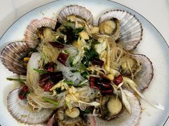 油泼扇贝-来之顺海鲜菜馆·青岛菜·始于1993(栈桥店)
