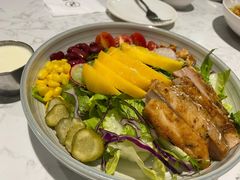 芒果烤鸡沙律-卡朋西餐(大信新都汇店)