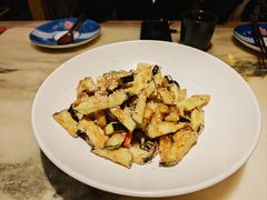 芝麻酥茄子-范家小馆·烤鸭新京菜(金融街店)