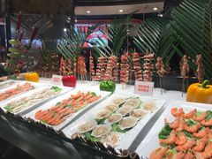 自助取餐区-四海一家自助餐(益田假日广场店)