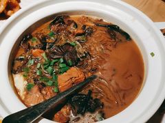 小鸡蘑菇炖粉条-安天民北方饺子(白石洲店)