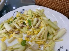 茭儿菜炒鸡蛋-广迎居老正兴菜馆