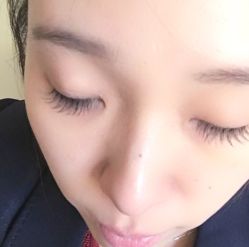 做完效果图-一本X目奈子日式单根美睫专业店
