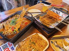 -路边摊小炉子烧烤