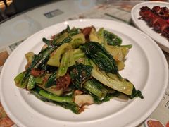 豆豉鲮鱼炒油麦菜-凤来茶餐·粤菜馆(珠江新城店)
