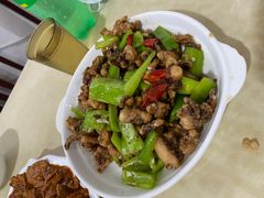 干煸鱿鱼-满口香饭店