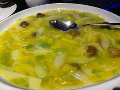 红花汁栗子白菜-大董烤鸭店(王府井店)
