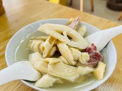 三鲜汤-谈灵农家柴爿菜饭