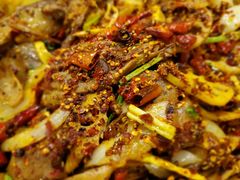 主打的干锅鸭头-安诚居干锅鸭头(八角店)