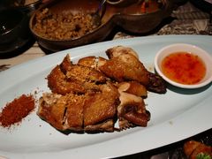 龙井茶香脆皮鸡-绿茶餐厅(乐峰广场店)