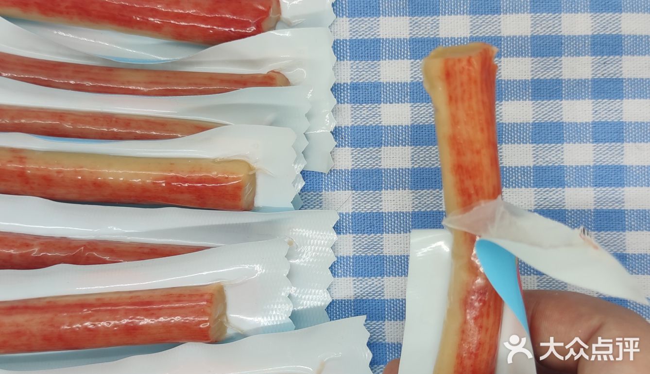 吃出了鱿鱼🦑味道的手撕蟹柳[加油]