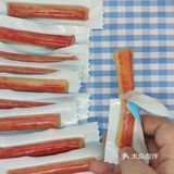 吃出了鱿鱼🦑味道的手撕蟹柳[加油]