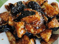 焦糖茄子牛肉粒-桃子餐厅·天津菜(红星路直营店)