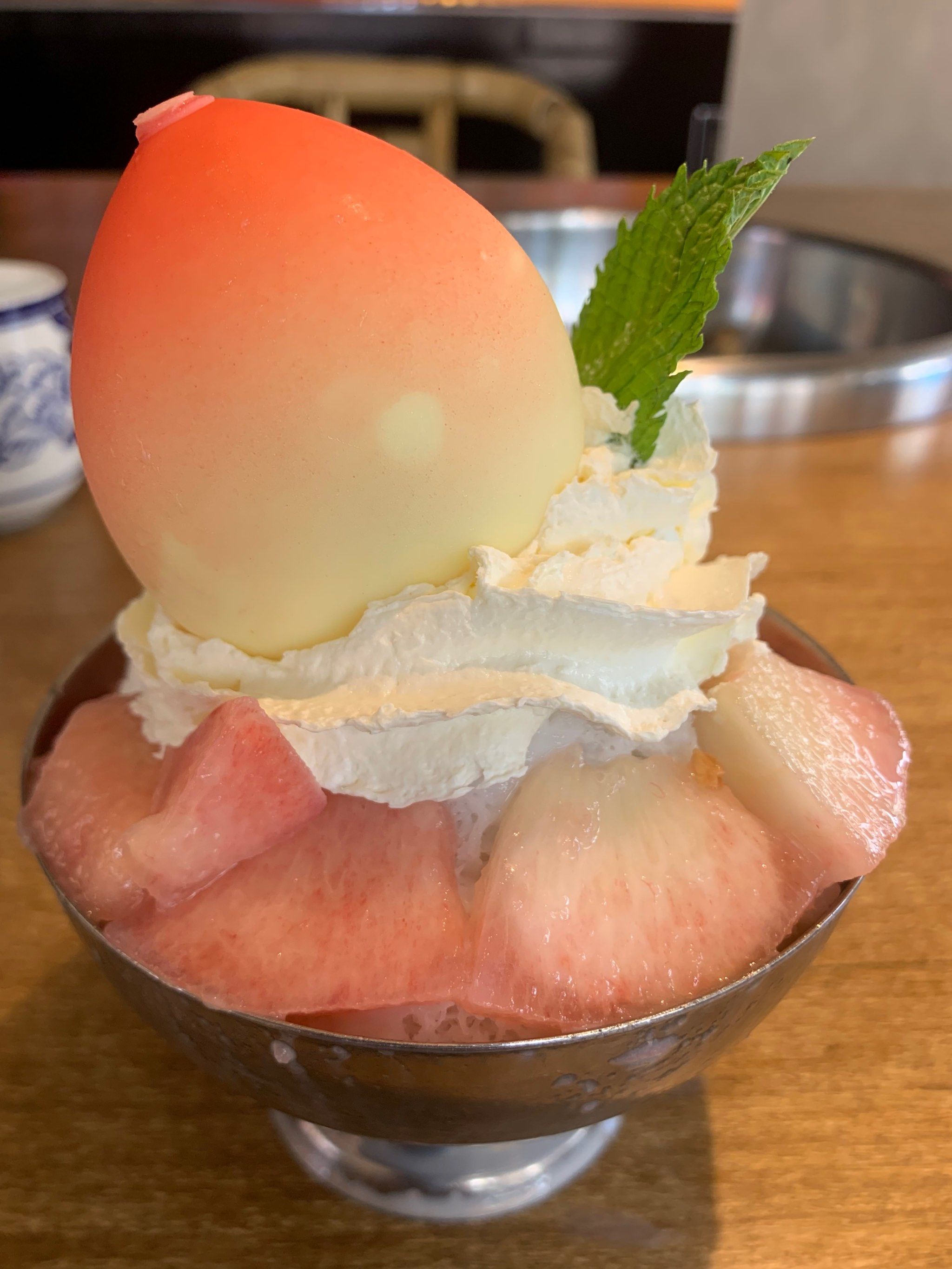 绵绵冰非常的好吃很推荐