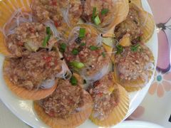 蒜蓉粉丝蒸扇贝-花乐餐厅(涠洲岛店)