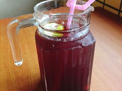 蓝莓果粒冰爽茶-吉姆丽德乡村西餐厅(闵行交大店)