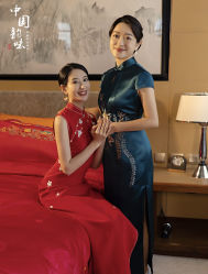 -禾米旗袍妈妈装礼服定制(嘉业国贸店)