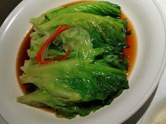 白灼罗马生菜-悦融琥珀·京鲁菜·海味珍品(西单店)