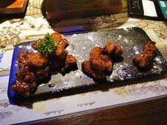 雪花糖醋里脊-绿茶餐厅(松江万达店)
