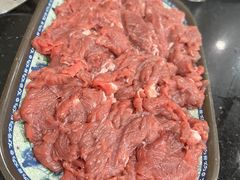 手切牛肉-牛叔鲜羊肉铜火锅(远东小区店)