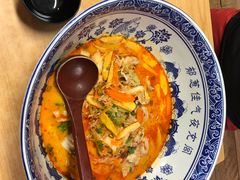 猪肉辣汤面-姓周桥大碗公面