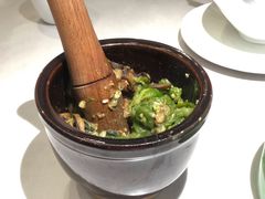 皮蛋青椒擂茄子-费大厨辣椒炒肉(黄兴中心广场店)