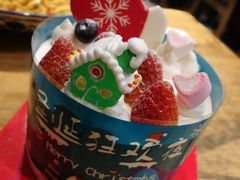 迷你小高层蛋糕-卡吉诺动物奶油生日蛋糕(中原路店)