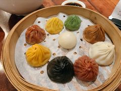 翡翠水晶八色小笼包-翡翠拉面小笼包(岭南新天地店)