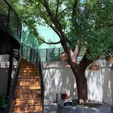 这样chill的小院子 居然藏在居民区咖啡店