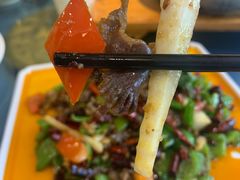 爆炒菌干-鲜塘宴·千岛湖大鲫鱼(南湖店)