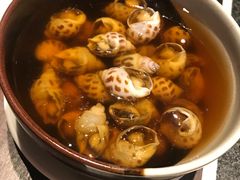 古越陈酿煮花螺-杭州西子湖四季酒店·金沙厅