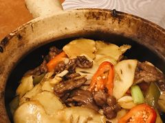 姜汁啫啫牛肉煲-粤·向群饭店(龙津东路总店)