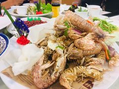 椒盐皮皮虾-海鲜城大家餐厅
